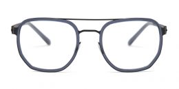 LIA Deep Black Matte & Blue