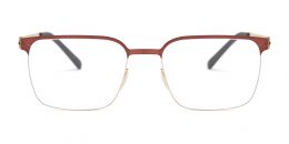 MITTE Auburn Red & Shiny Gold