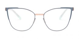 SAVAMALA Sky Blue & Shiny Rose Gold