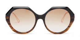 FLORES Brown Gradient & Shiny Rose Gold