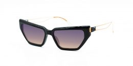 MOLINA Shiny Black & Neon Orange