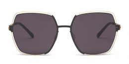 MYATEL Jet Black & Shiny Gold