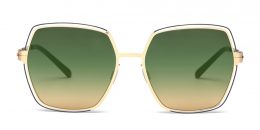 MYATEL Dark Brown & Shiny Gold