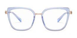 SAEZ Shiny Rose Gold & Blue